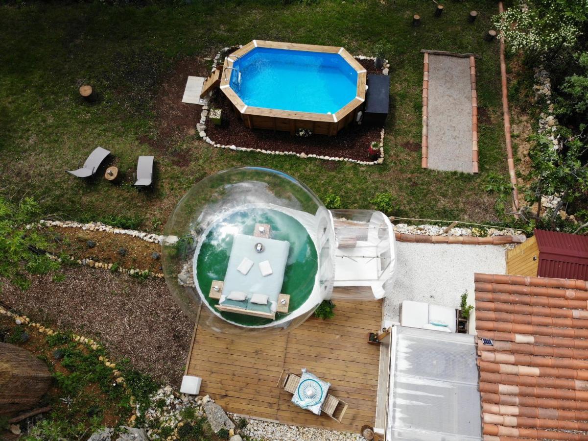 La Bulle Etoile Hotel Allegre Les Fumades Exterior photo
